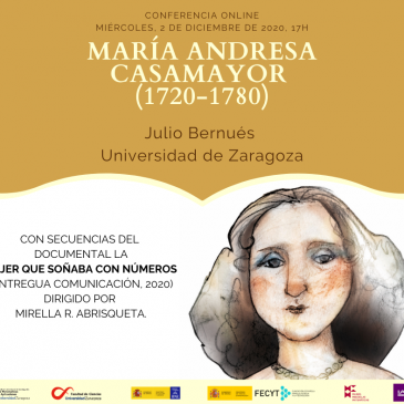 Conferencia online: «María Andresa Casamayor (1720-1780)»