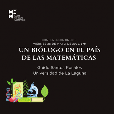 Conferencia online «Un biólogo en el país de las matemáticas»